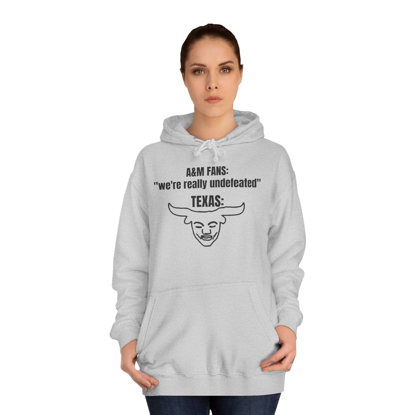 College Rivalry Meme Hoodie | “We’re Really Undefeated” Funny Sports Mascot Sweatshirt