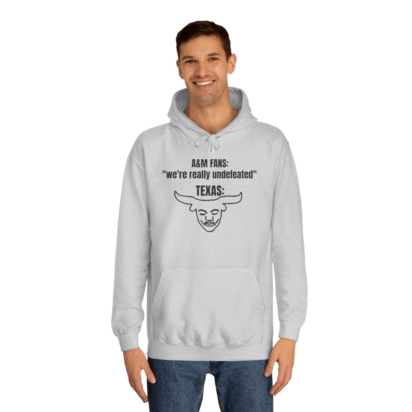 College Rivalry Meme Hoodie | “We’re Really Undefeated” Funny Sports Mascot Sweatshirt